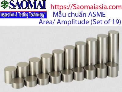 Mẫu chuẩn siêu âm theo tiêu chuẩn ASME với 19 chi tiết